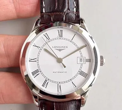 Longines Record L2.820.4.11.2 1:1 Best Edition Replica Watch Swiss ETA2824